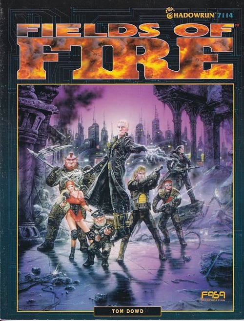 Shadowrun 2nd - Fields of Fire (B-Grade) (Genbrug)